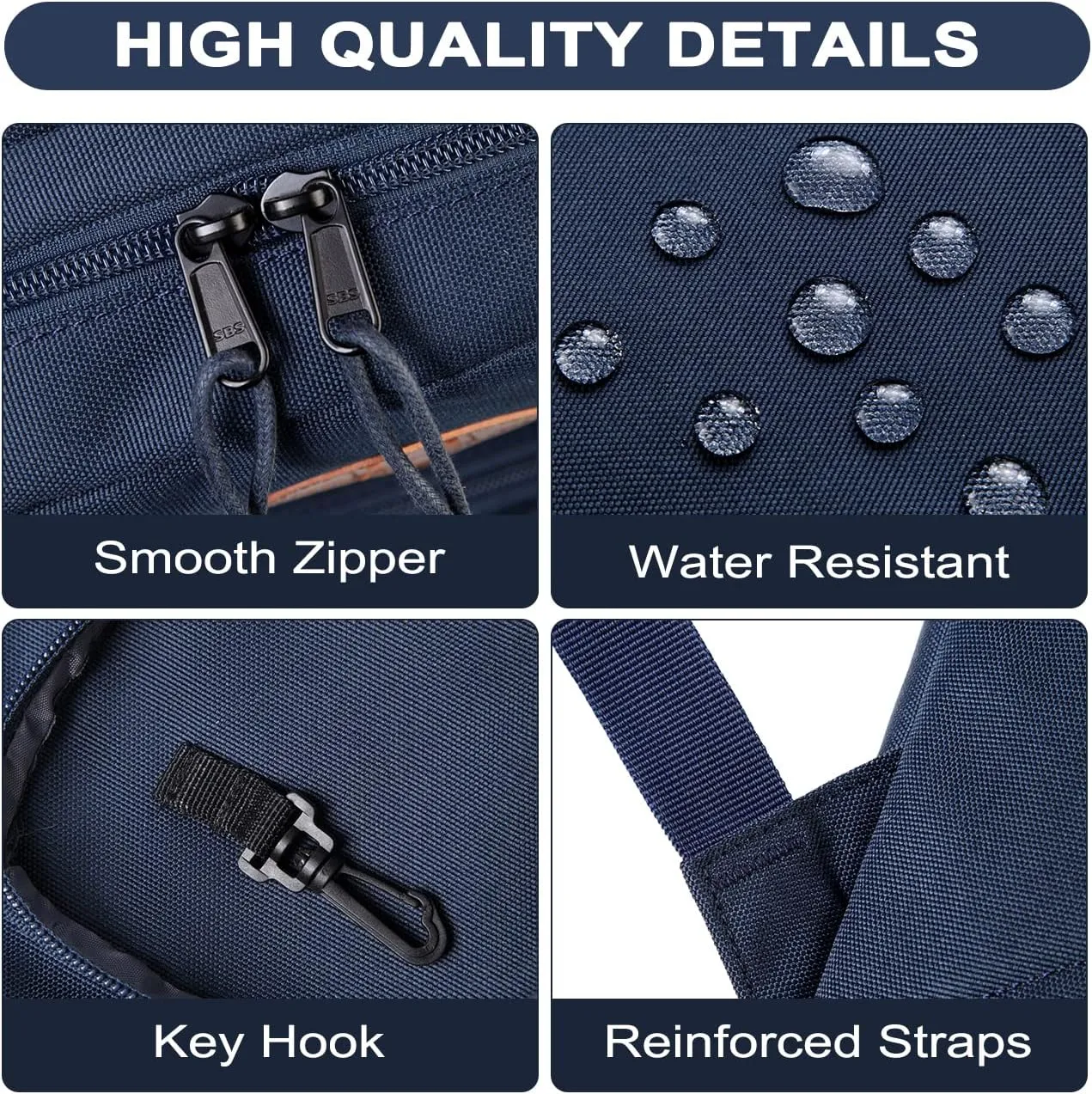 RAVUO School Backpack, Lightweight Classic Bookbag Casual Daypack for Men Women