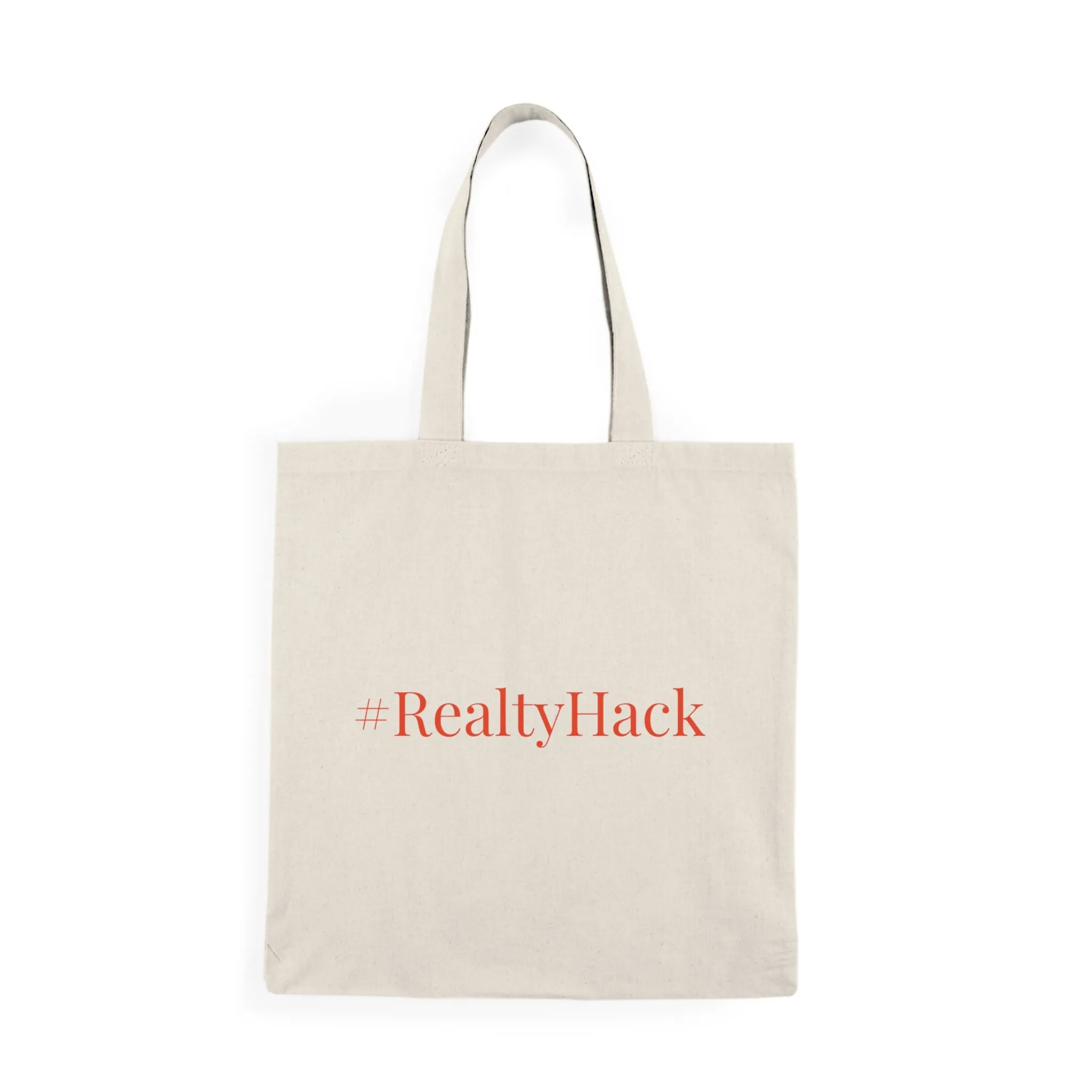 #RealtyHack Natural Tote Bag