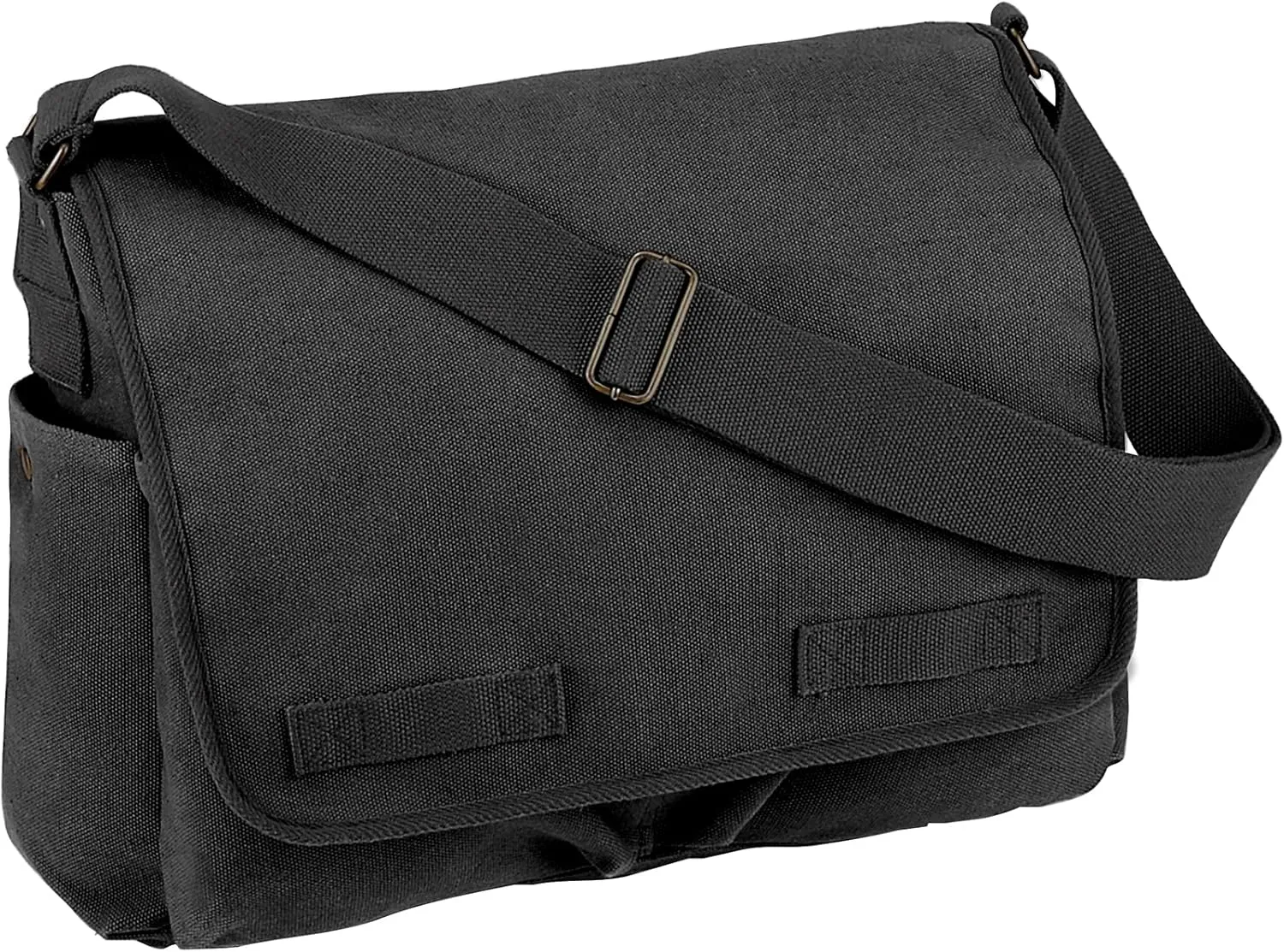 Rothco 21057 Classic Canvas Messenger Bag Color : Charcoal Grey