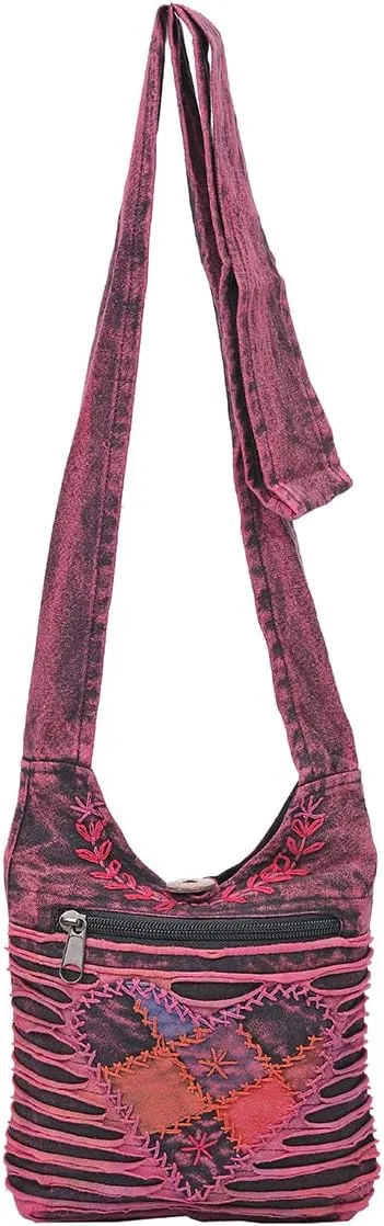 ROYAL The Collection Small Hippie Phone Purse Crossbody, Boho Travel Bag