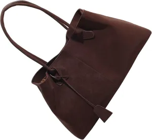 Shoulder HandbagWomen's Shoulder Bag Soft Satchel Fashion Armpit Bags Vintage Handbag Large Capacity Underarm Purse for Travel