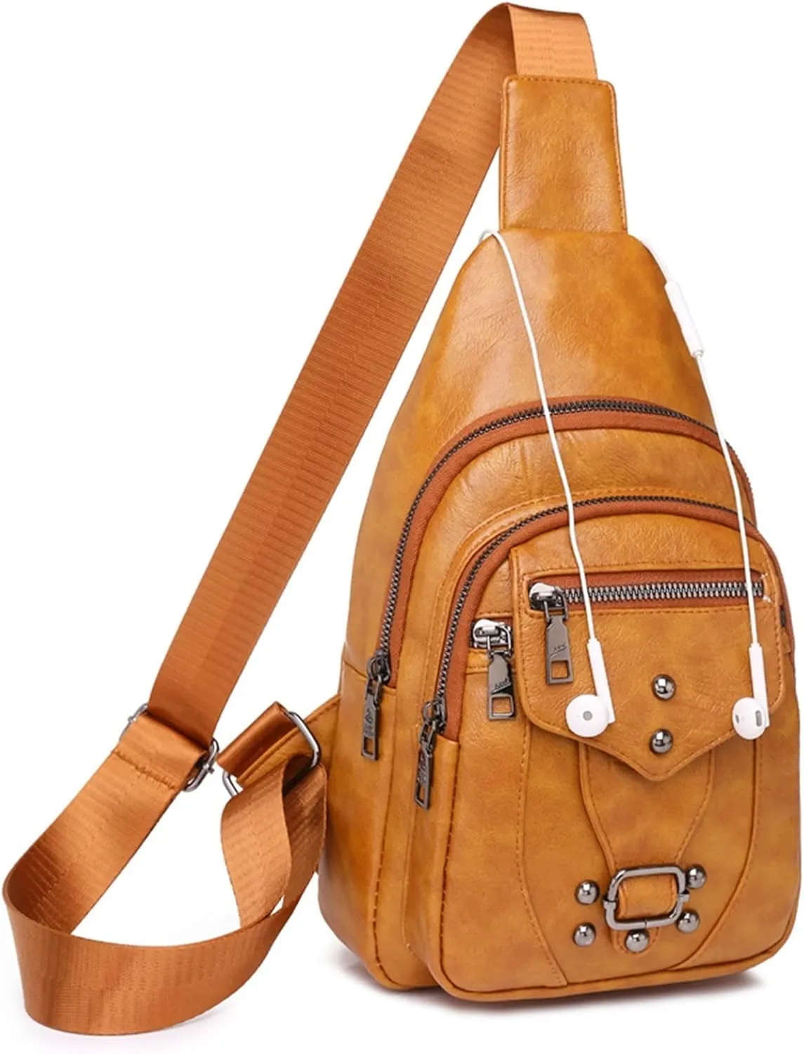 Sling for women Chest Bags Vintage Retro Shoulder Messenger Mobile Phone Bag For Classic Crossbody