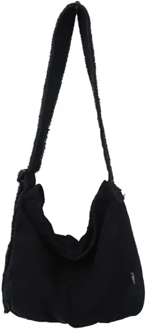 Sling Purses for Office Study Shopping Travel Y2k Aesthetic Grunge Bag Hobo Boho Hippie Crossbody Bags