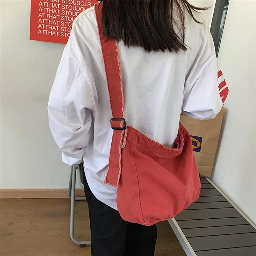 Sling Purses for Office Study Shopping Travel Y2k Aesthetic Grunge Bag Hobo Boho Hippie Crossbody Bags