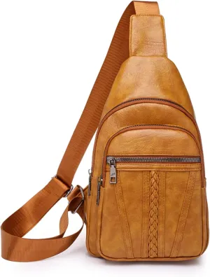 Sling Women Chest Bags Vintage Retro Shoulder Messenger Mobile Phone Bag For Women Classic Crossbody