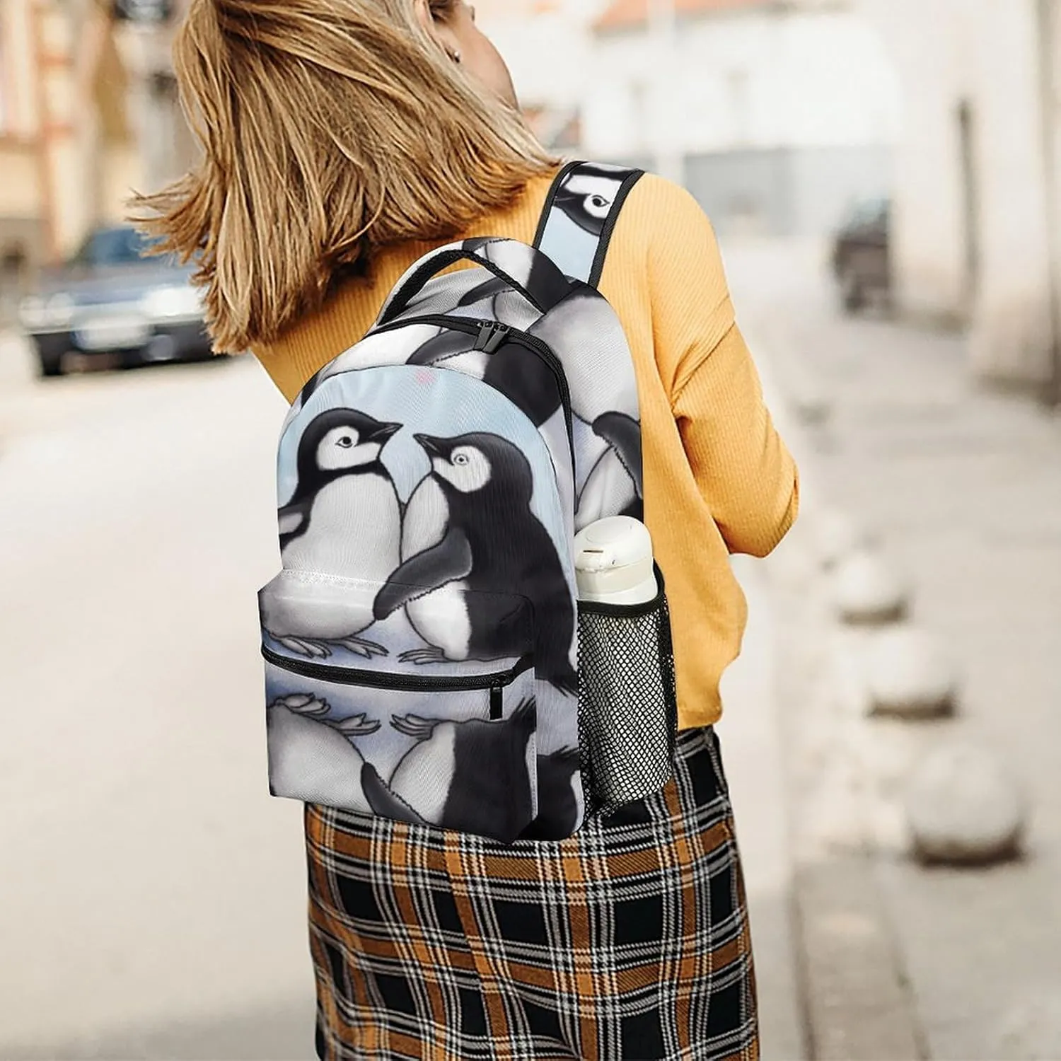 Small Backpacks Personalized Cute Little Animals Printing Travel Bag Lightweight Travel Backpack For Women Men