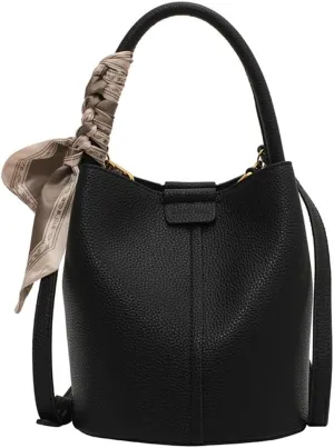 Small Clutch Bag for Women Simplicity Bucket Bags Removable Shoulder Strap Handbags Magnetic Bucket Sling Bags for Daily