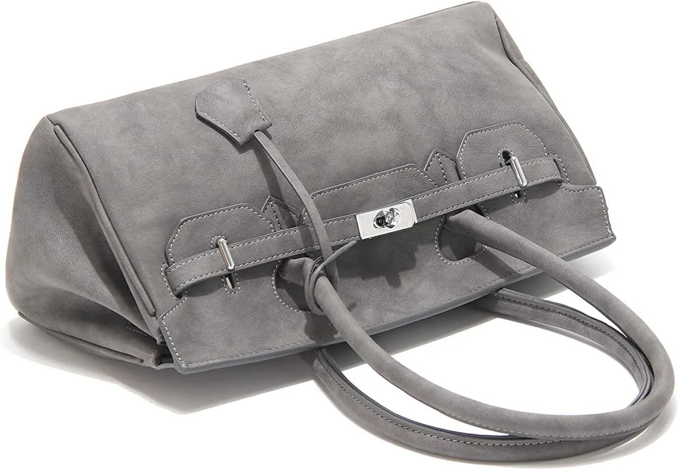 Small Crossbody Bags for Women Classic Double Zip Top Handle Dome Satchel Bag Shoulder Purse