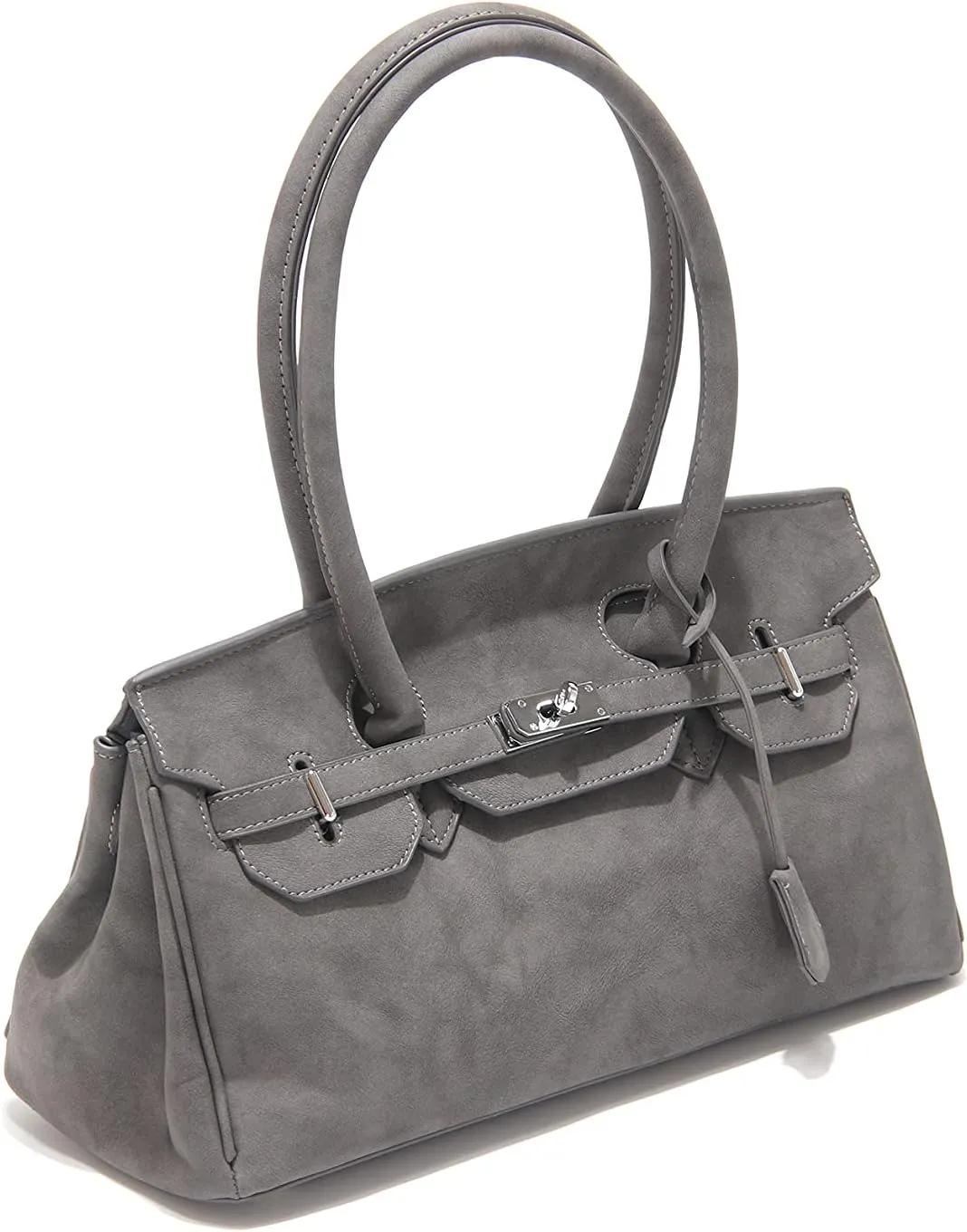 Small Crossbody Bags for Women Classic Double Zip Top Handle Dome Satchel Bag Shoulder Purse