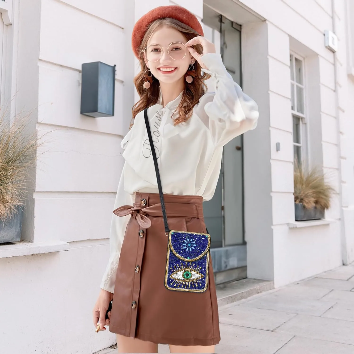 Small Crossbody Bags for Women Designer Gypsy Cell Phone Bag Boho Shoulder Wallet Purse