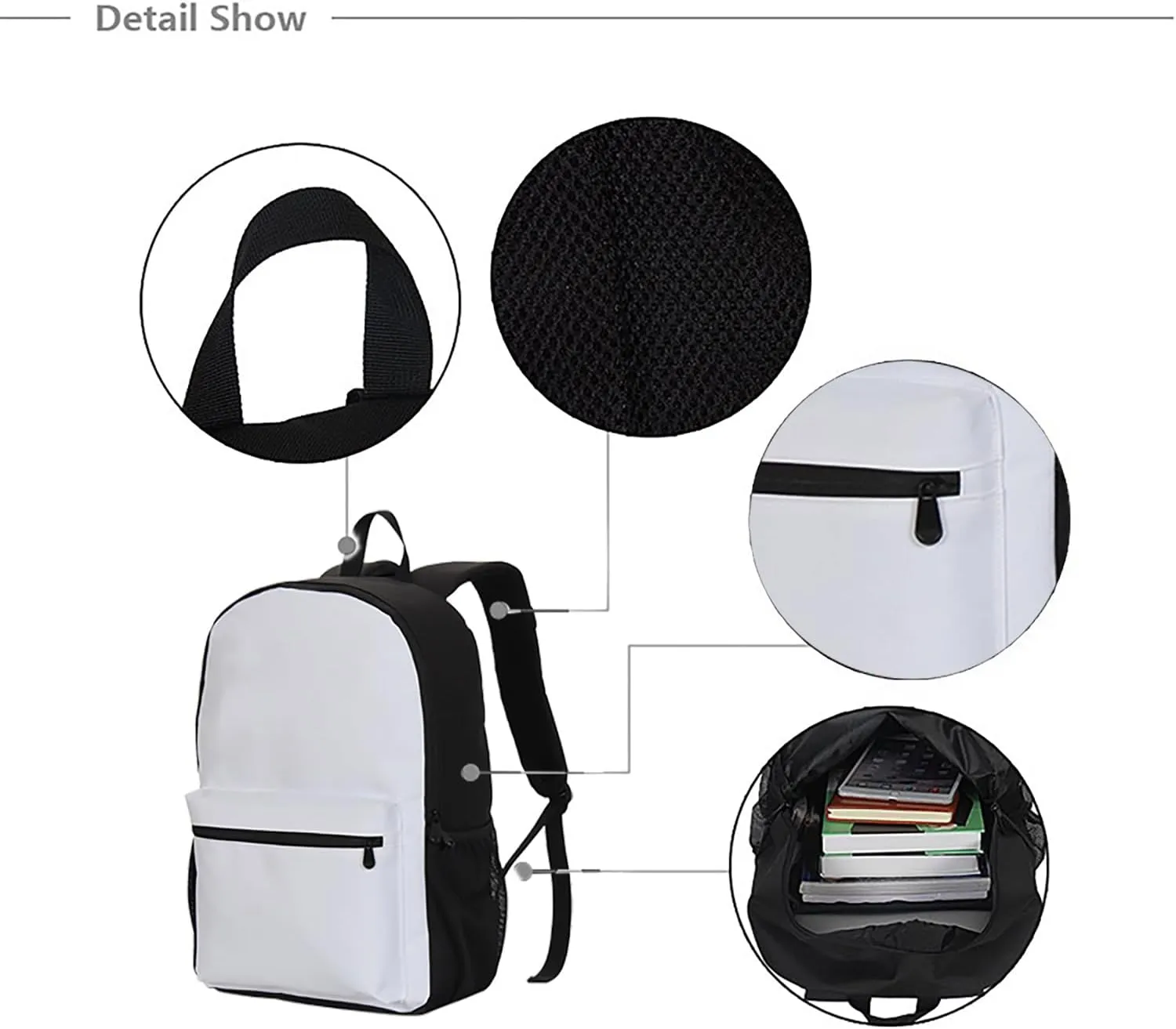 Sprunki Backpack Large Capacity Adult Unisex Laptop Travel Work Backpacks,05