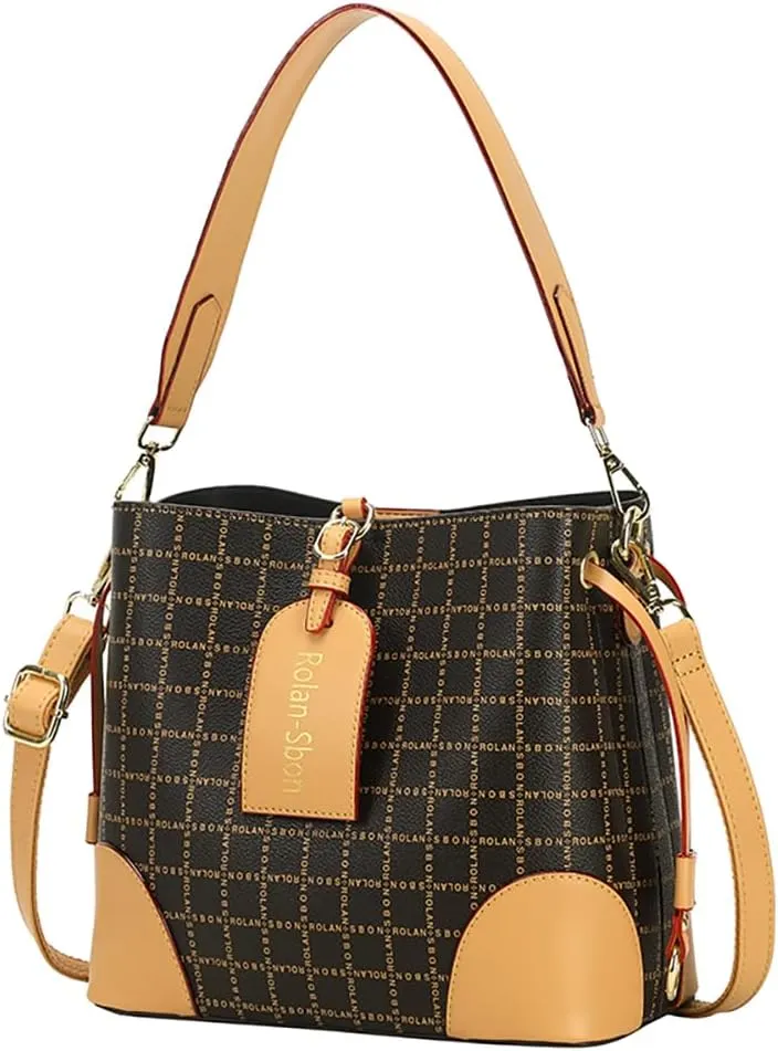 Top Handle Bags for Women Classic Designer Crossbody Purses for Ladies PU Leather Handbags Shoulder Bags