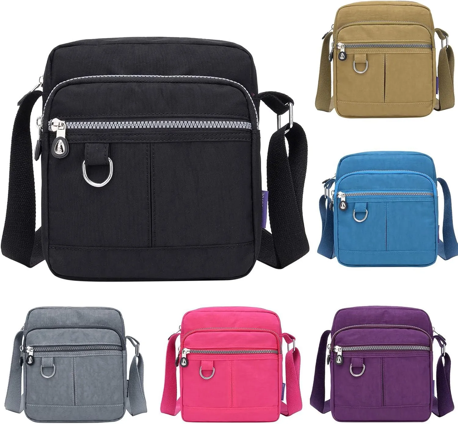 Tote Bag For Women Casual Nylon Square Bags Purse Handbag Crossbody Bag Shoulder Bag Handbag For Shopping Travel Essential M