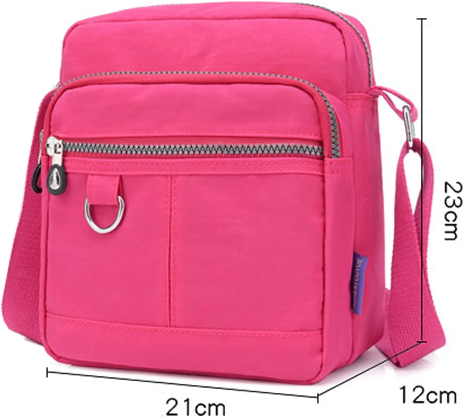 Tote Bag For Women Casual Nylon Square Bags Purse Handbag Crossbody Bag Shoulder Bag Handbag For Shopping Travel Essential M
