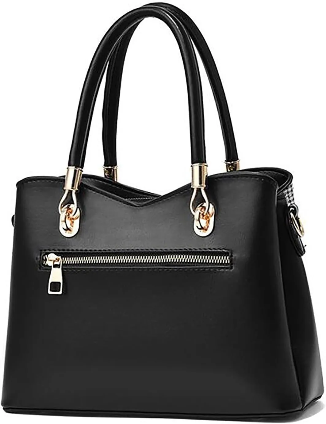 Tote Bag For Women Color Block Women Hobo Handbags Large Capacity Plaid Middle Shoulder Messenger Bag For Daily Work M