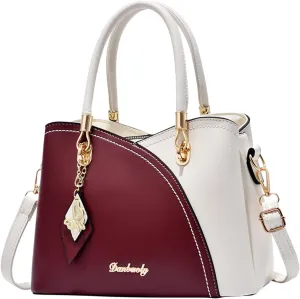 Tote Bag For Women Color Block Women Hobo Handbags Large Capacity Plaid Middle Shoulder Messenger Bag For Daily Work X