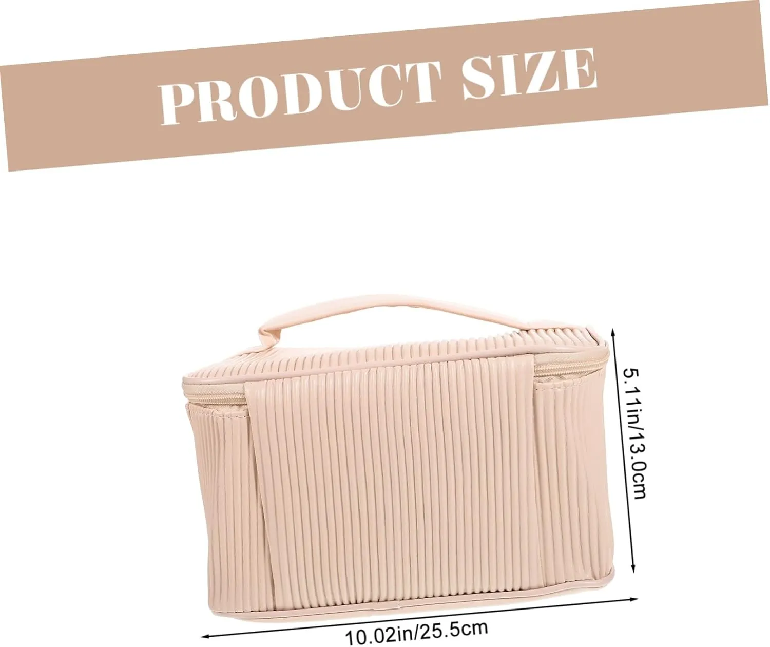 Travel Toiletry Bag for Women Makeup Bag Organizer Pu Leather Large Capacity Travel Makeup Case