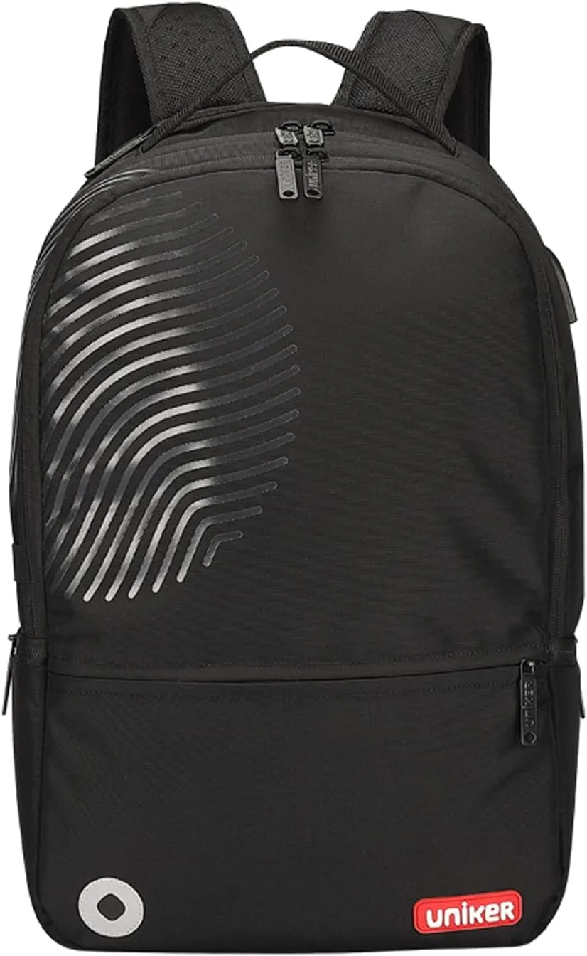 UNIKER Graffiti Backpack for School,Casual Daypack,Designer Laptop Backpack for 15.6 Inch Laptop