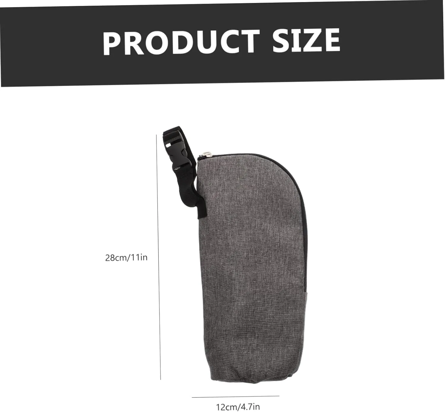 Vaguelly 1 Set Insulated Bottle Leak Thermal Milk Bottle Pouch with Lining for Warm Milk Portable Design for Outdoor Use Includes Multi Functional