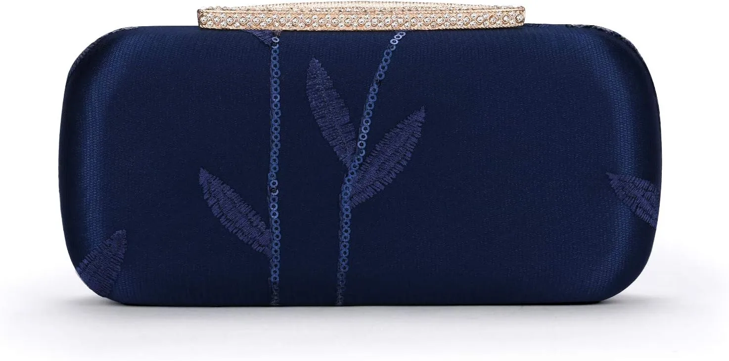 Wedding Bridal Clutch Bags For Women Lace Satin Evening Clutch Purses