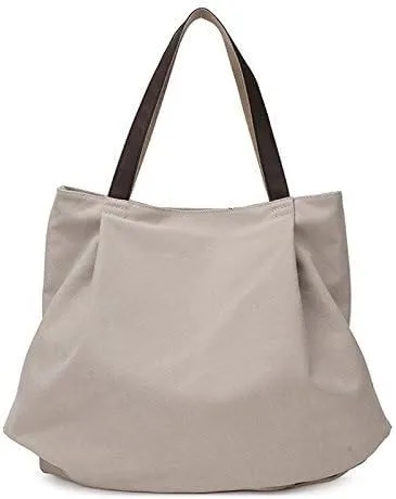 Women Shoulder Bag Retro Fashion Casual Canvas Vintage Casual Shoulder Bags Handbags Bulk Hobo Tote Bags