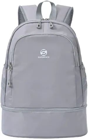 Women Sports Backpack Gym Bag with Shoe Compartment Wet Pocket Travel Backpacks