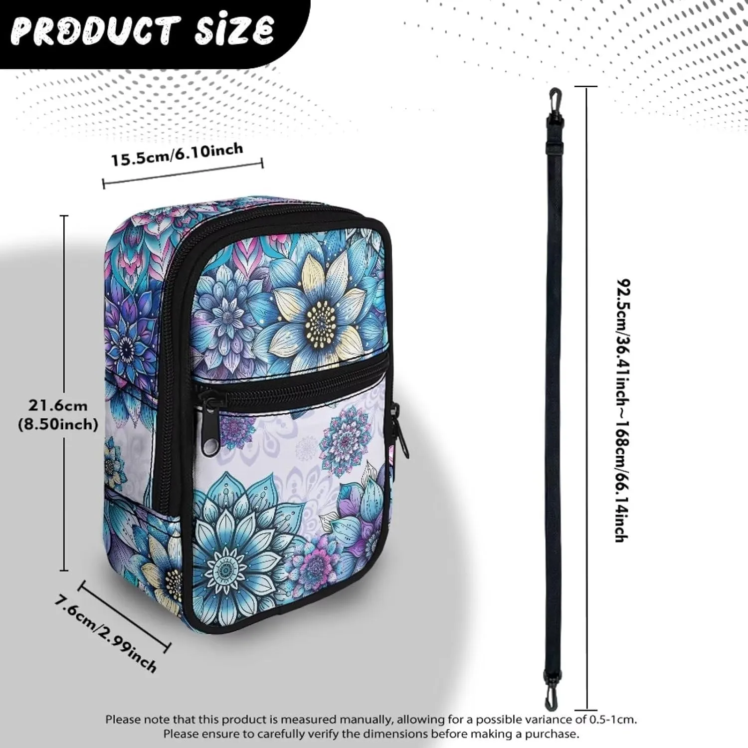 Womens Crossbody Bags Trendy Sling Bag Small Men Shoulder Bag Classic Travel Fanny Packs for Running, Hiking