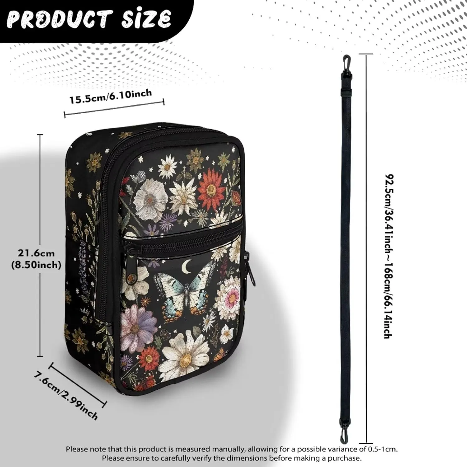 Womens Crossbody Bags Trendy Sling Bag Small Men Shoulder Bag Classic Travel Fanny Packs for Running, Hiking