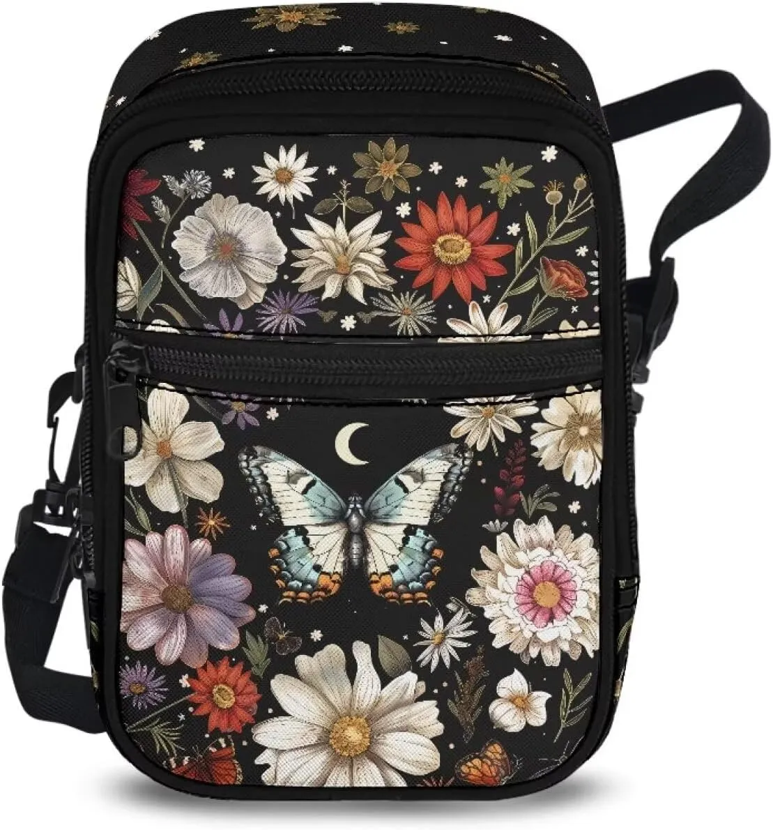 Womens Crossbody Bags Trendy Sling Bag Small Men Shoulder Bag Classic Travel Fanny Packs for Running, Hiking