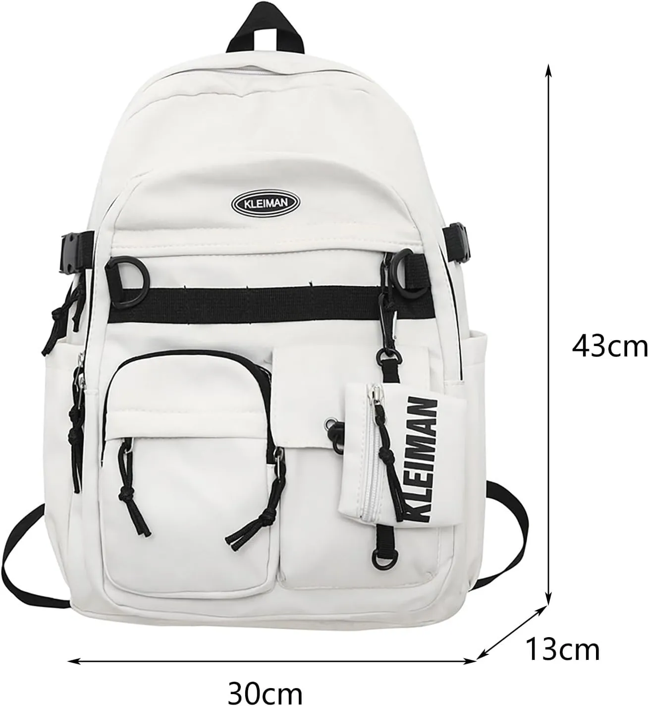 Women's Fashion Cloth Outdoor Travel Bag Soft Rucksack Ladies Shoulder Bags Medium Designer Ladies Shoulder Bag(Grey)