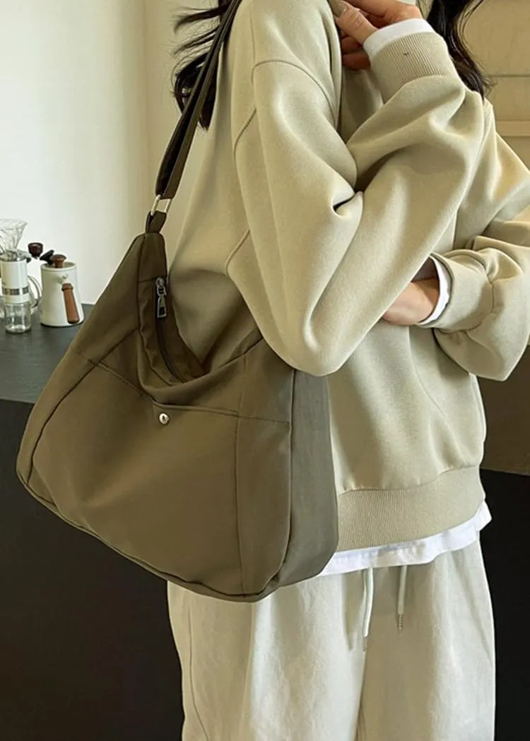 Women's Hobo Bags Nylon Shoulder Bag Casual Large Crossbody Messenger Bags Tote Purse