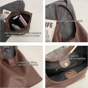 Women's Shoulder Bags Vegan Leather Hobo Bags Large Tote Bags Casual Tote Bags Wallets