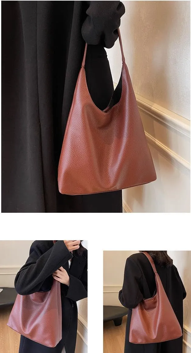 Women's Shoulder Bags Vegan Leather Hobo Bags Large Tote Bags Casual Tote Bags Wallets