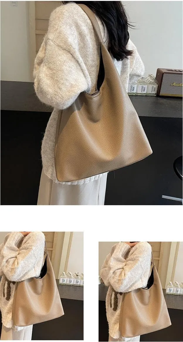 Women's Shoulder Bags Vegan Leather Hobo Bags Large Tote Bags Casual Tote Bags Wallets