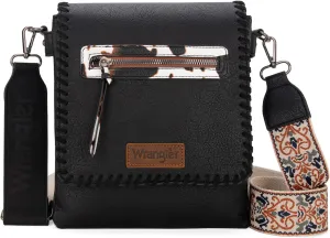 Wrangler Crossbody Bags for Women Vintage Hand Woven Shoulder Purse
