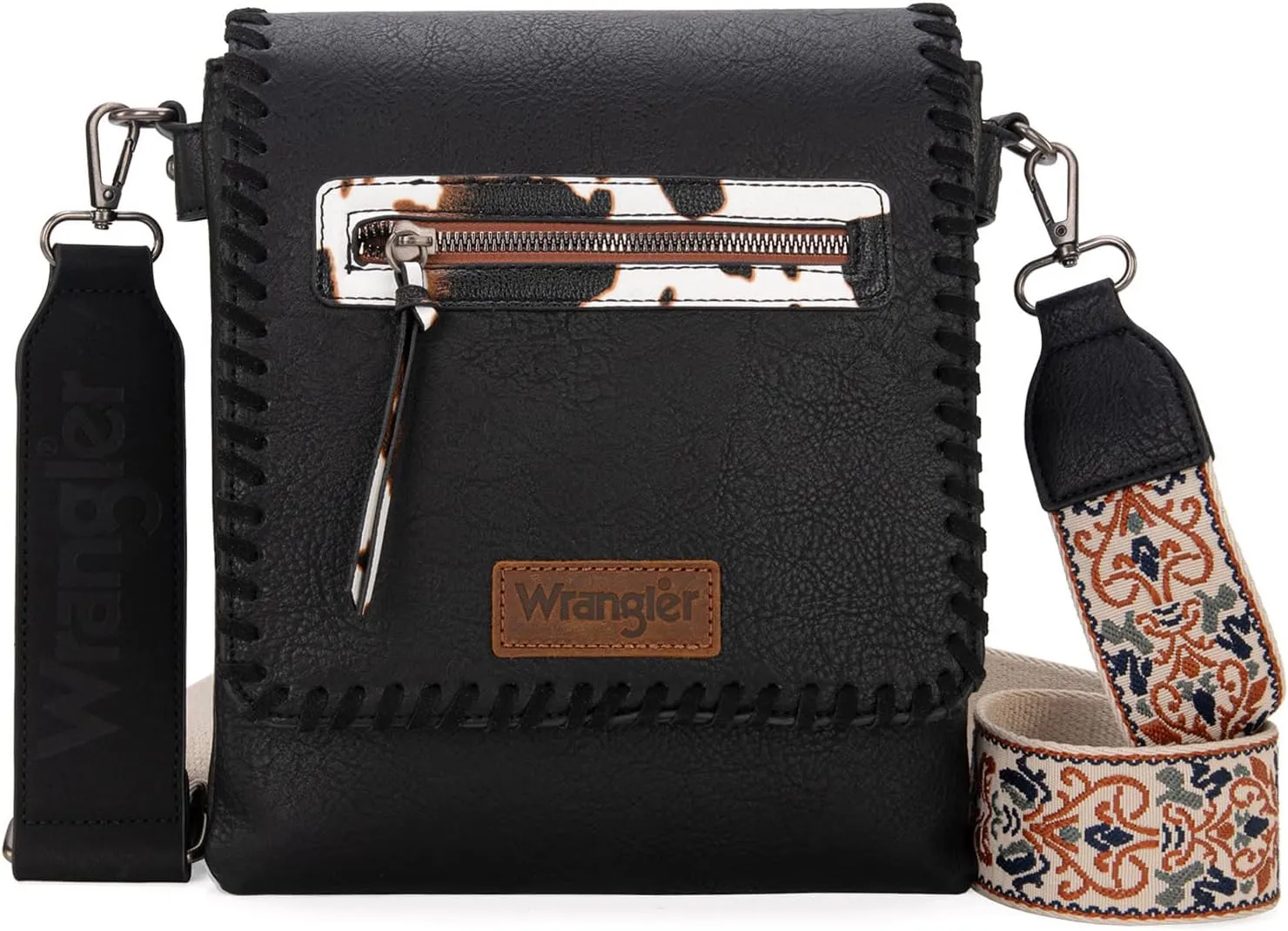 Wrangler Crossbody Bags for Women Vintage Hand Woven Shoulder Purse