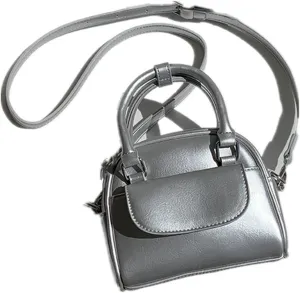 Zip-Around Classic Dome Satchel Bags for Women Crossbody Purse Top Handle Handbags Purse for Women Small Crossbody Bags
